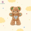 Wholesale of genuine bubble gum rabbit, cute bear, plush toy figurines, lullaby and soothing dolls for girls details Picture